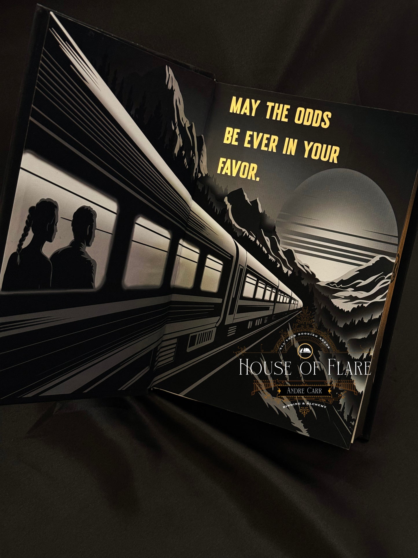The Hunger Games | MOCKINGJAY Black&Gold | Custom | Rebound | Made-to-Order