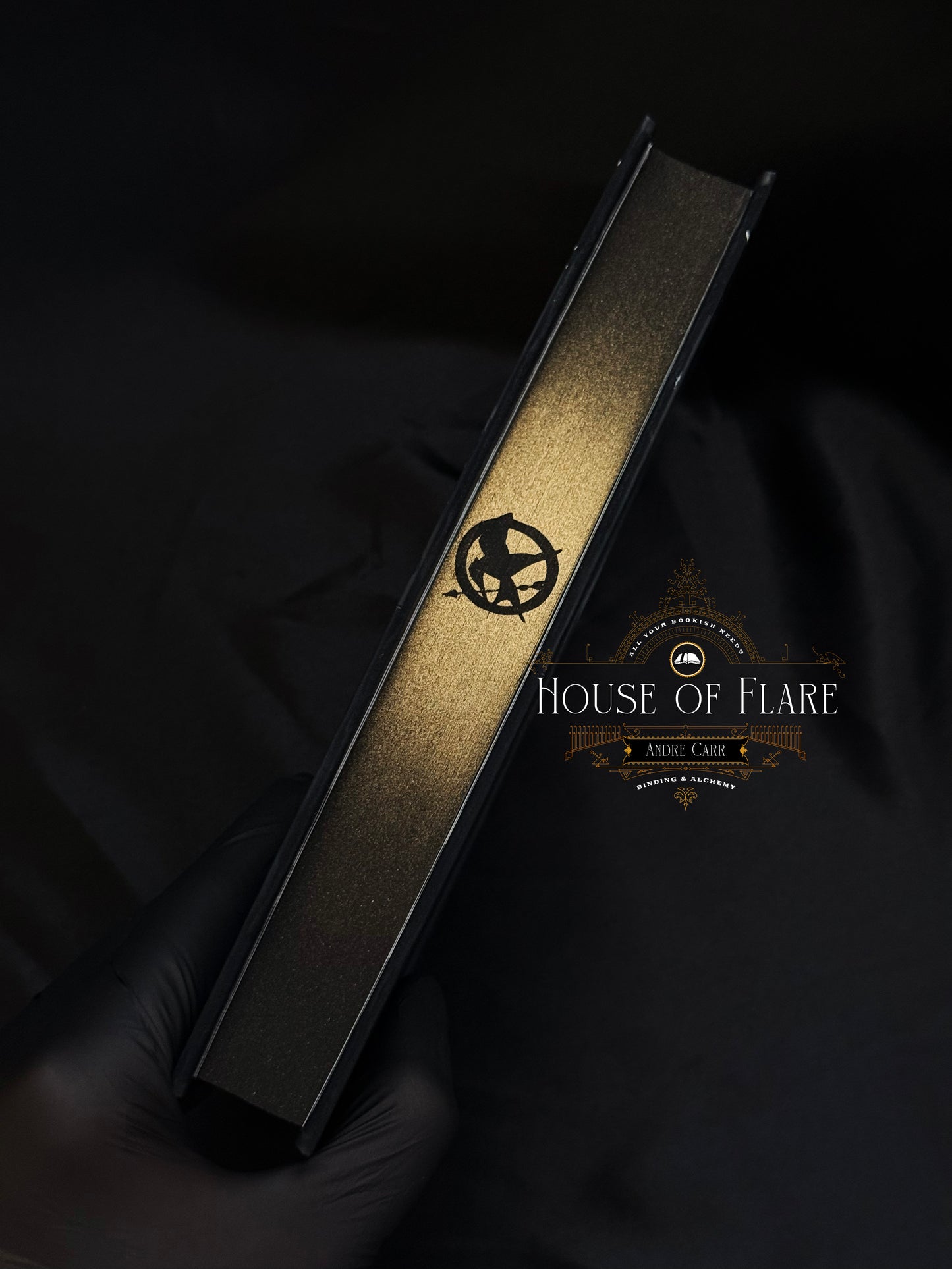 The Hunger Games | MOCKINGJAY Black&Gold | Custom | Rebound | Made-to-Order