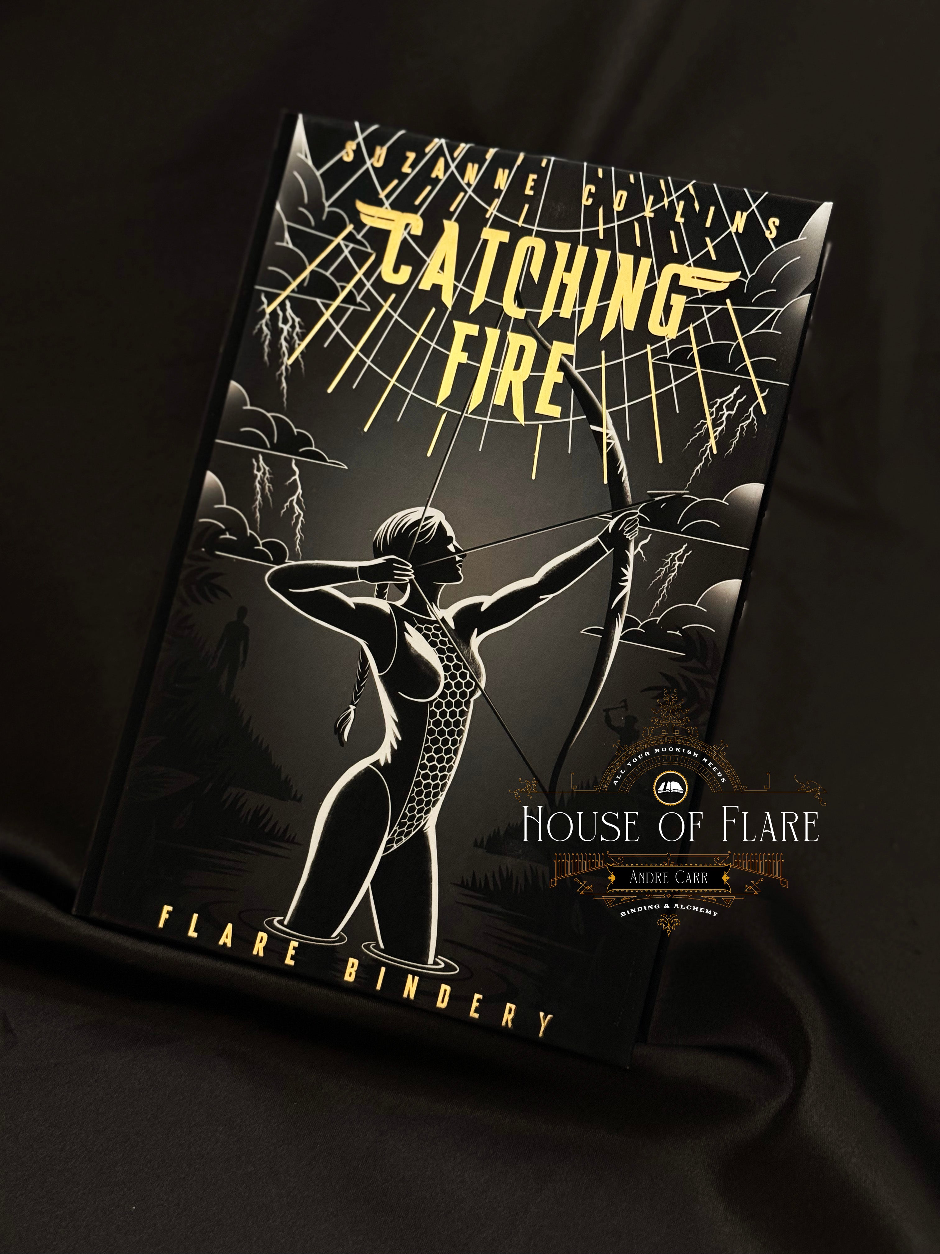 The Hunger Games | MOCKINGJAY Black&Gold | Custom | Rebound | Made