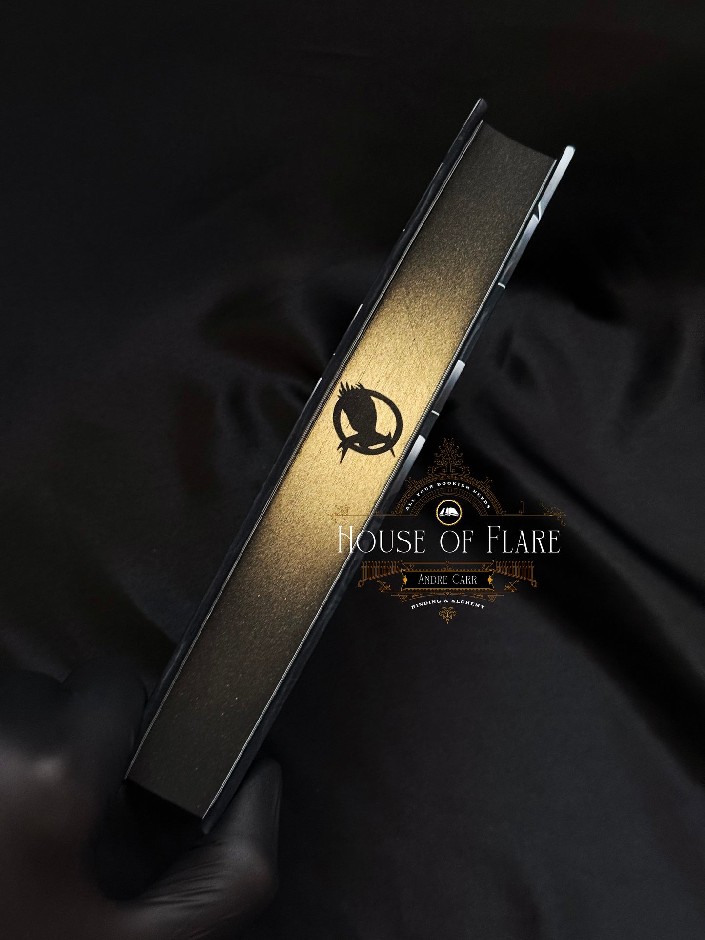 The Hunger Games | MOCKINGJAY Black&Gold | Custom | Rebound | Made-to-Order