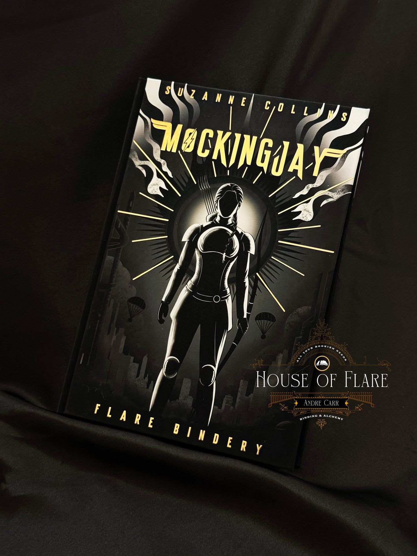 The Hunger Games | MOCKINGJAY Black&Gold | Custom | Rebound | Made-to-Order