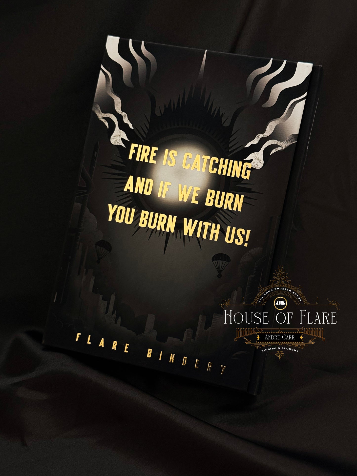 The Hunger Games | MOCKINGJAY Black&Gold | Custom | Rebound | Made-to-Order