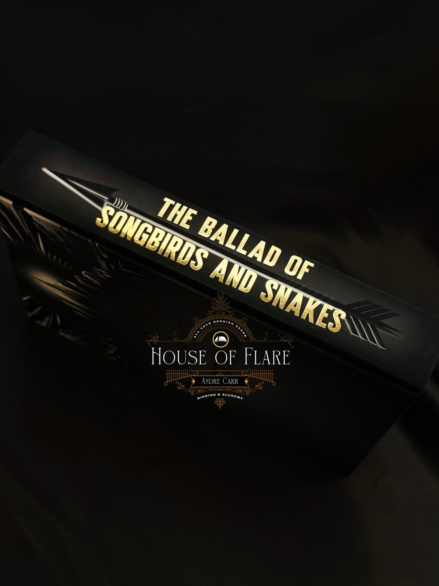 The Hunger Games | MOCKINGJAY Black&Gold | Custom | Rebound | Made-to-Order