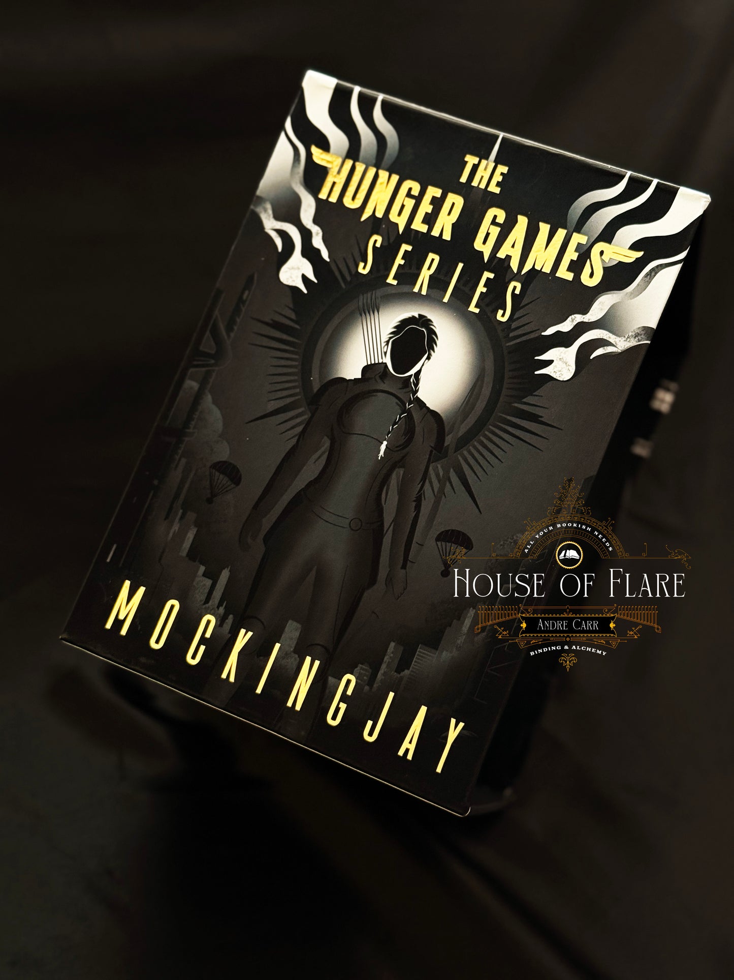 The Hunger Games | MOCKINGJAY Black&Gold | Custom | Rebound | Made-to-Order