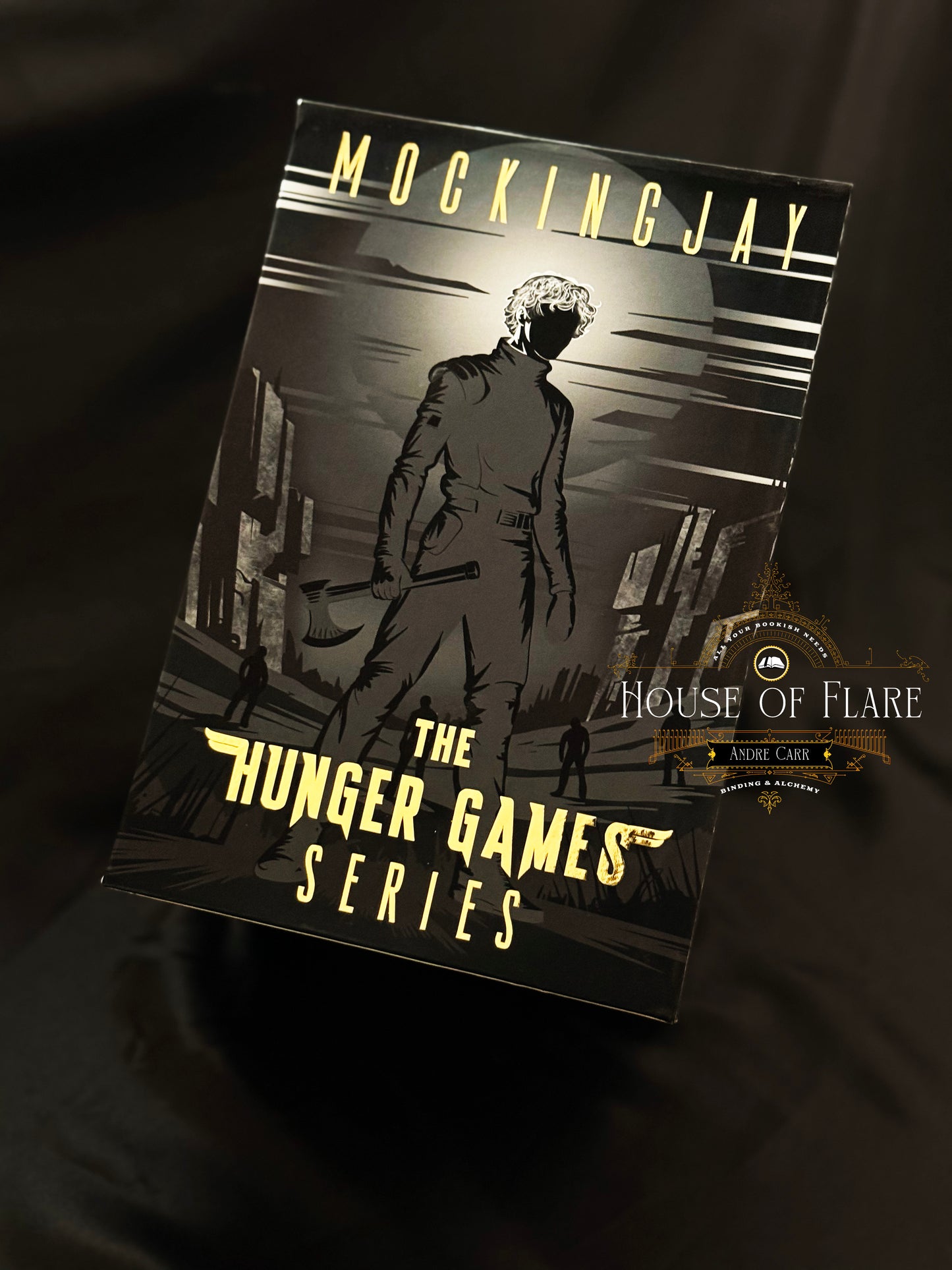 The Hunger Games | MOCKINGJAY Black&Gold | Custom | Rebound | Made-to-Order