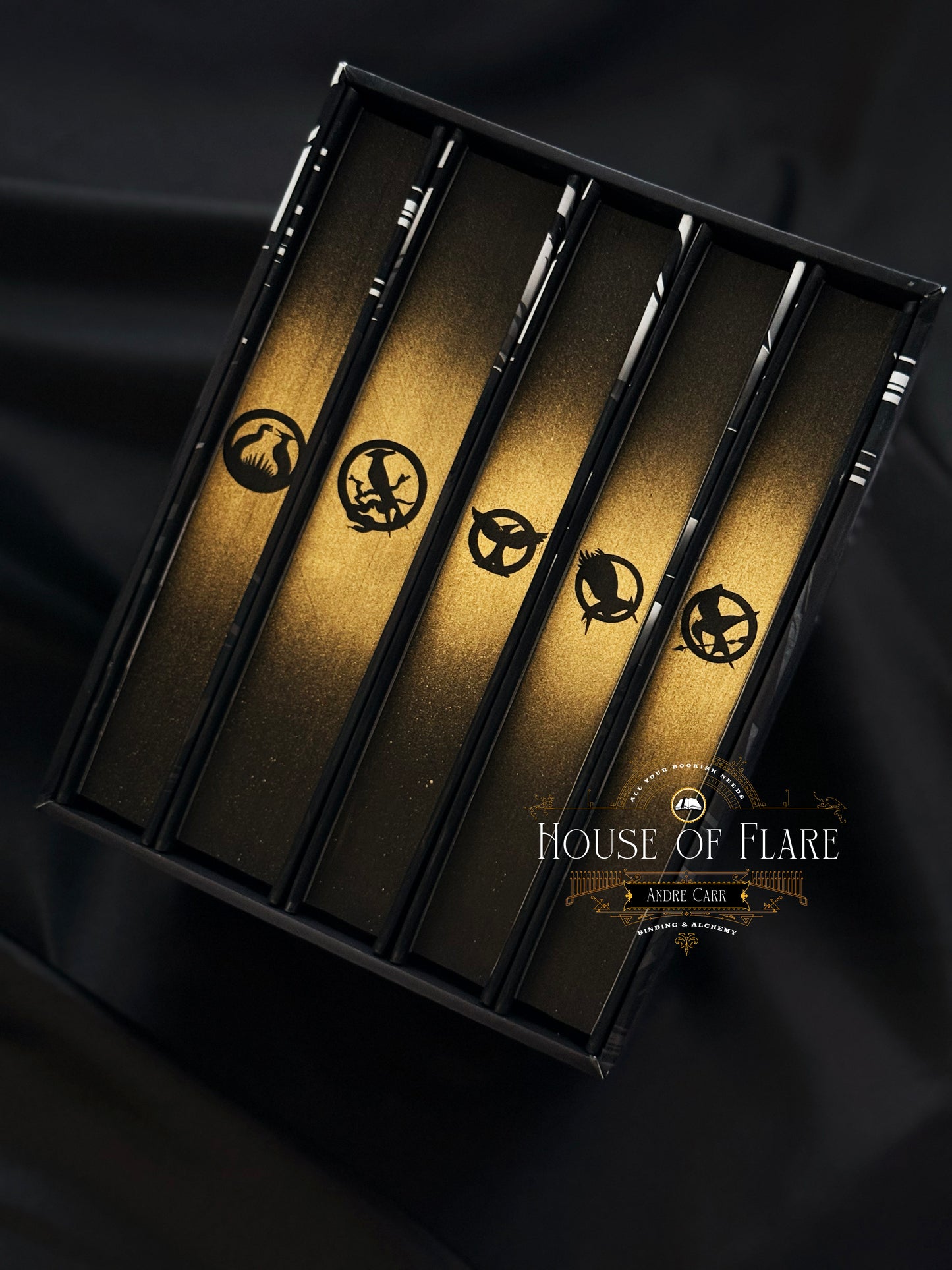 The Hunger Games | MOCKINGJAY Black&Gold | Custom | Rebound | Made-to-Order