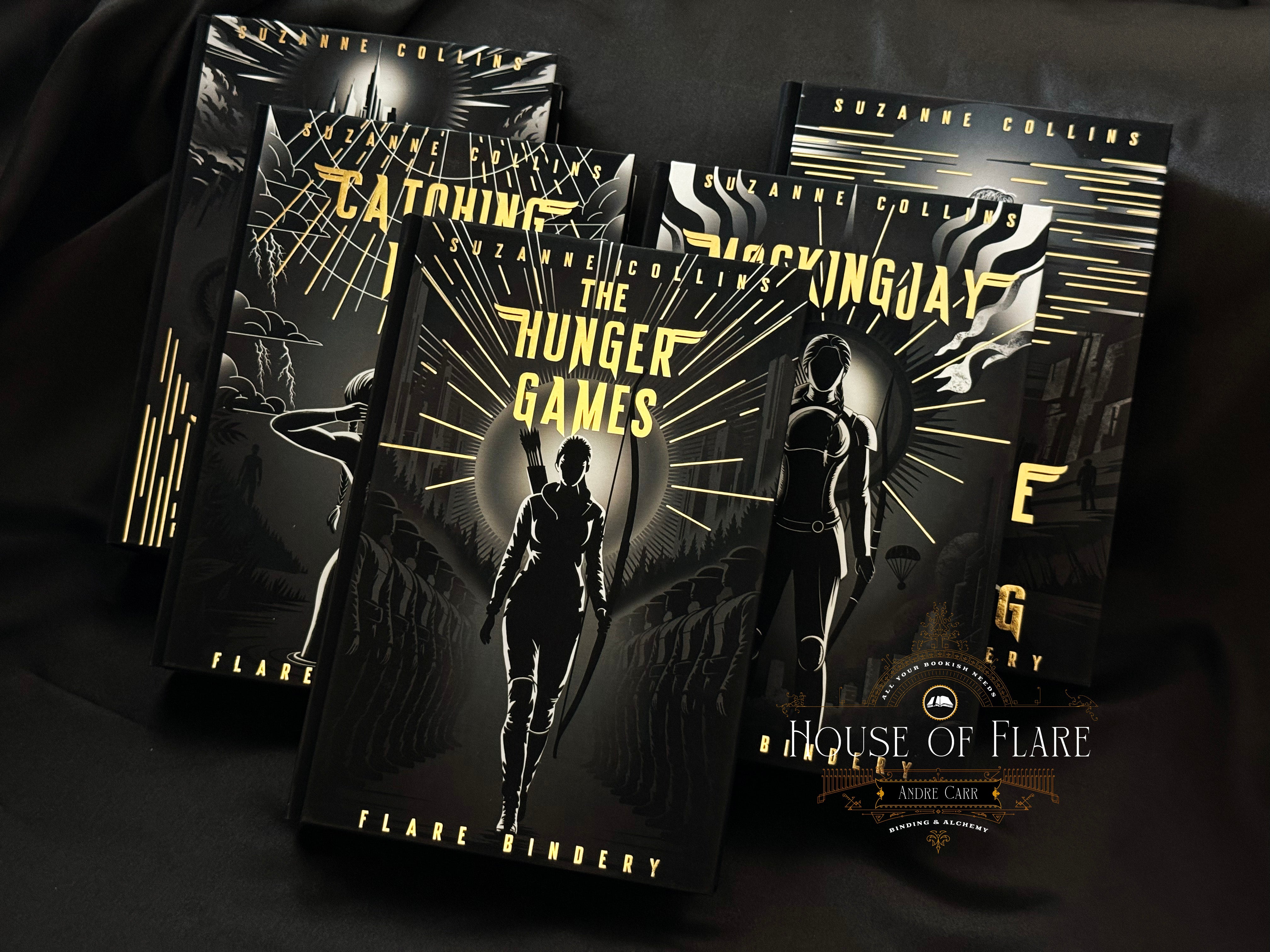 The Hunger Games | MOCKINGJAY Black&Gold | Custom | Rebound | Made