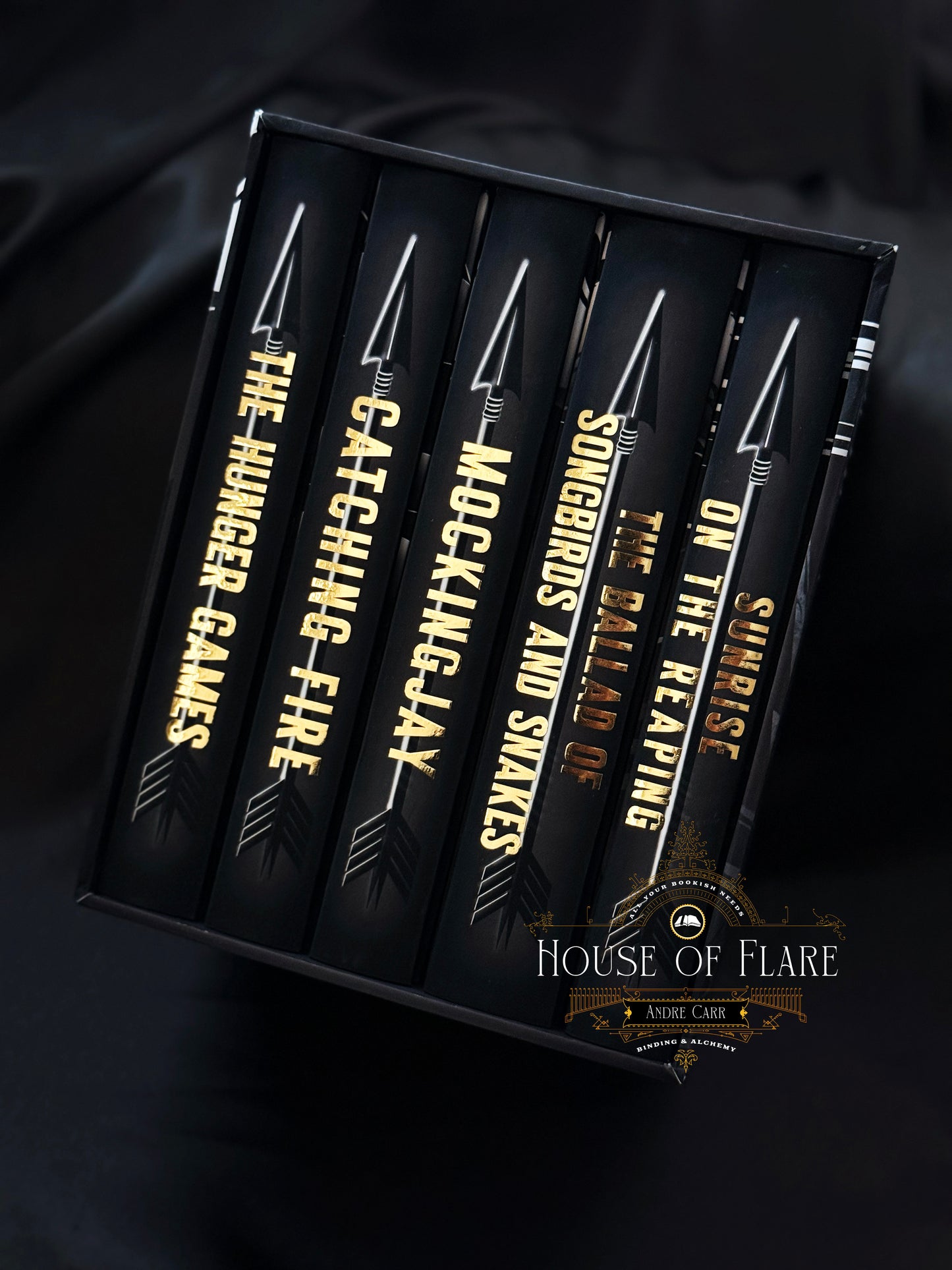 The Hunger Games | MOCKINGJAY Black&Gold | Custom | Rebound | Made-to-Order