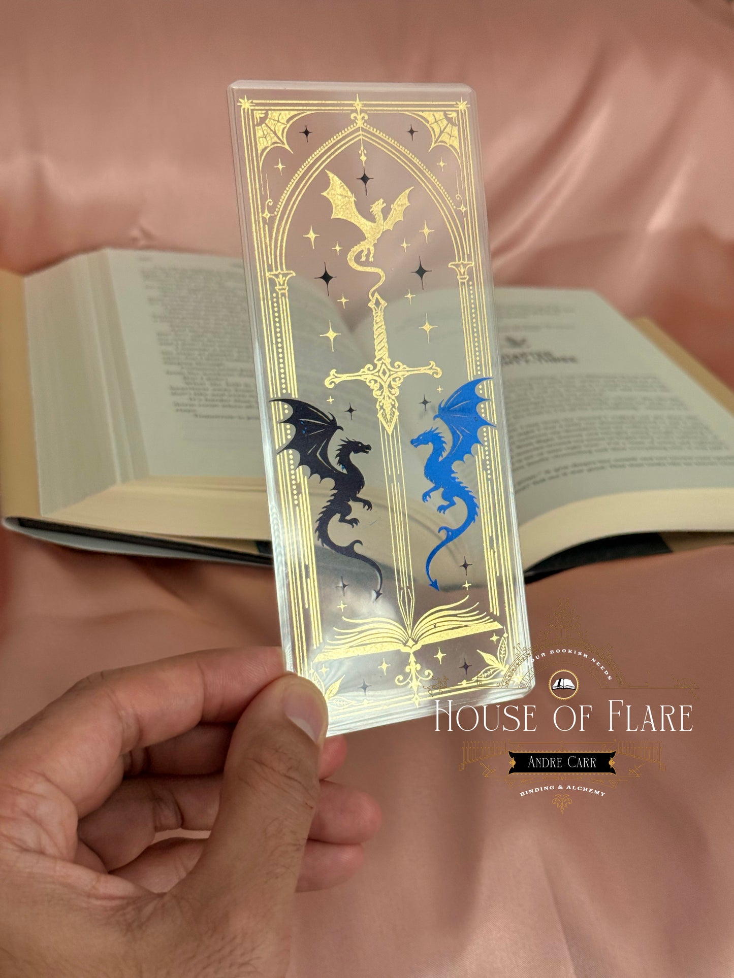 Trinity Dragons | Transparent Bookmark