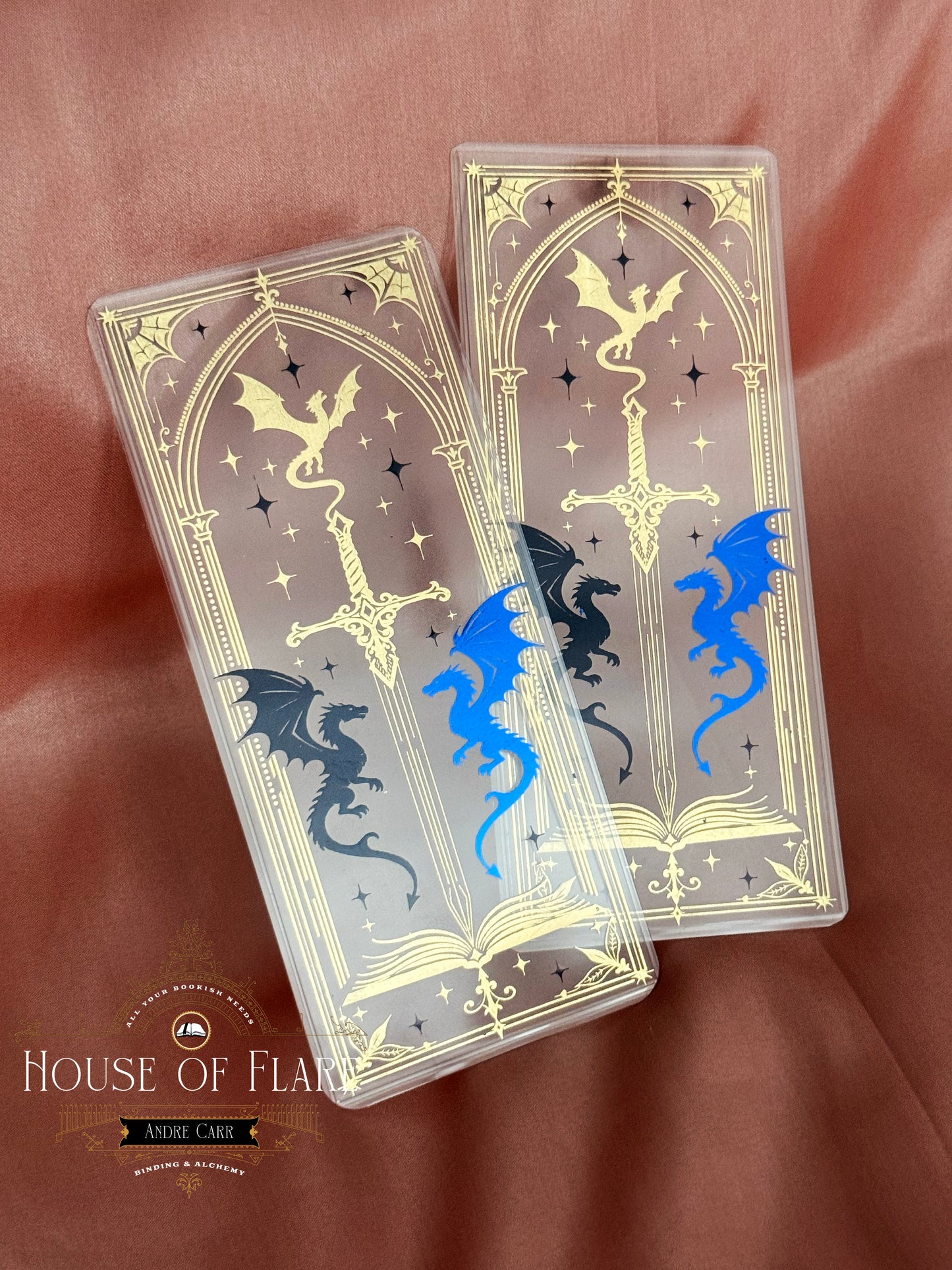 Trinity Dragons | Transparent Bookmark