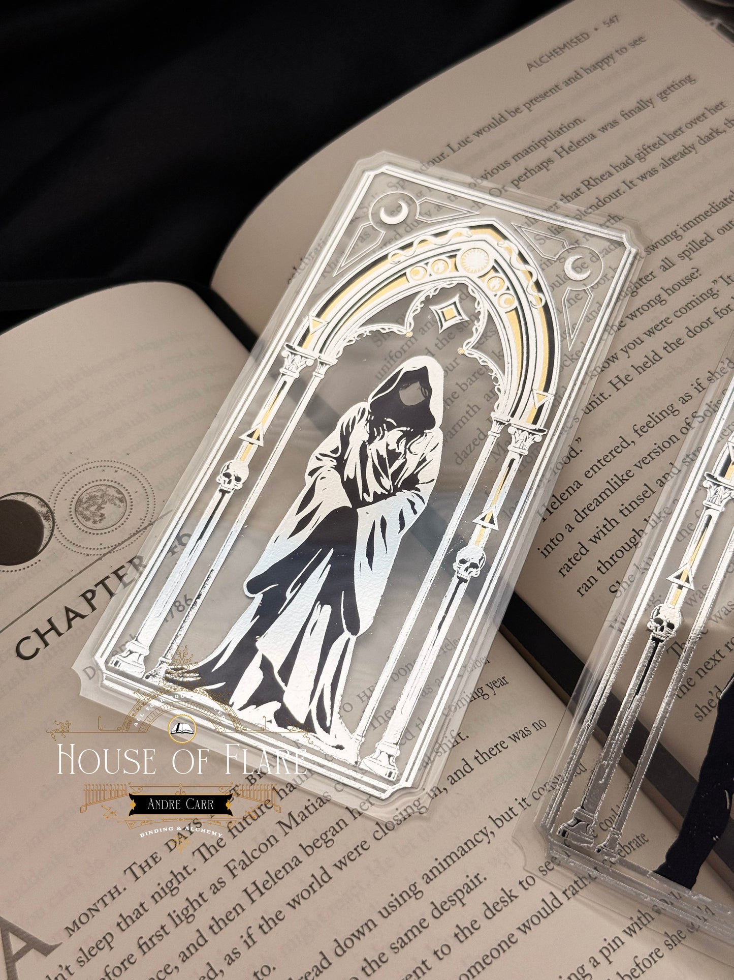 Alchemy | Distressed Transparent Bookmarks