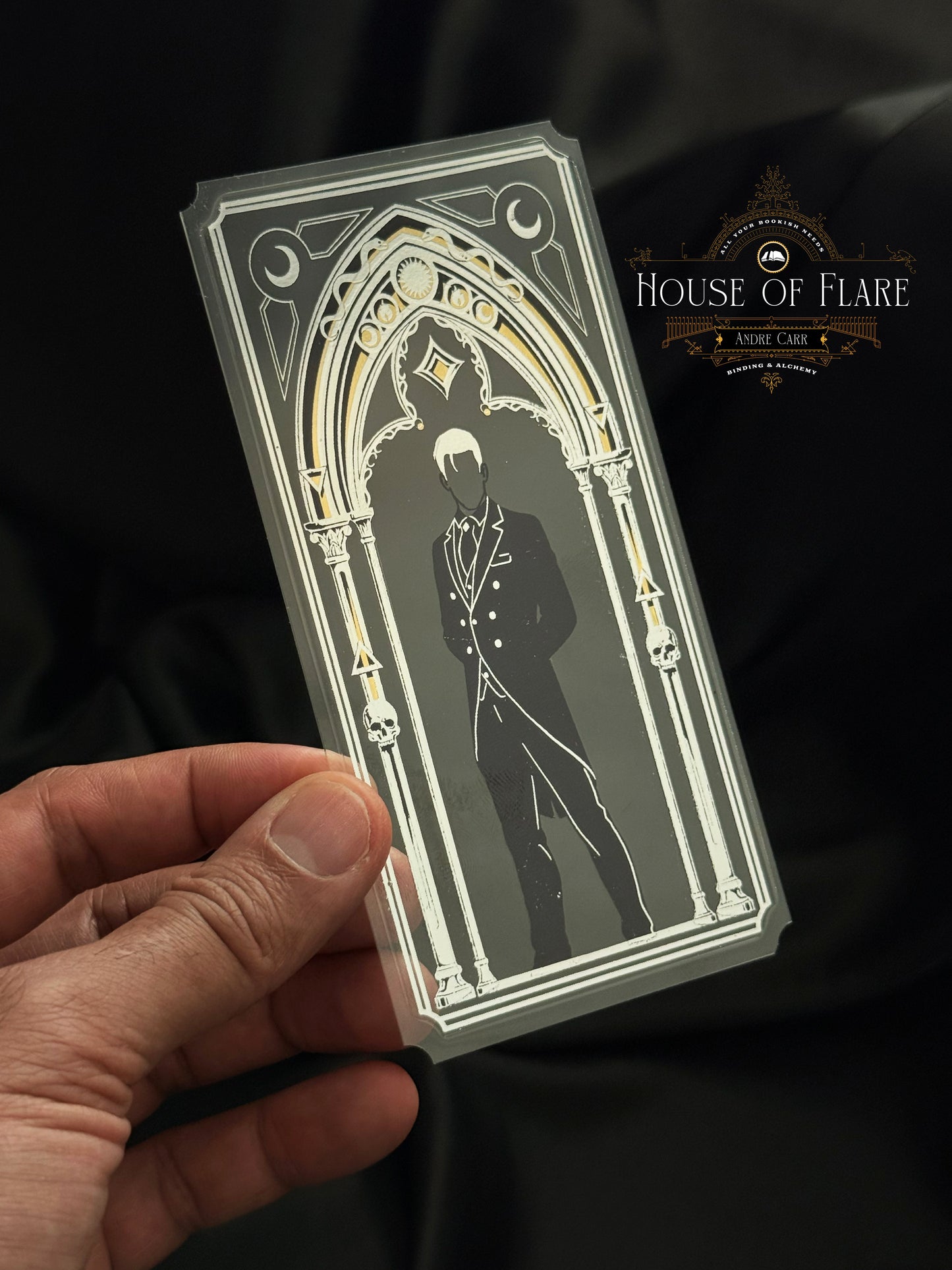 Alchemy | Distressed Transparent Bookmarks