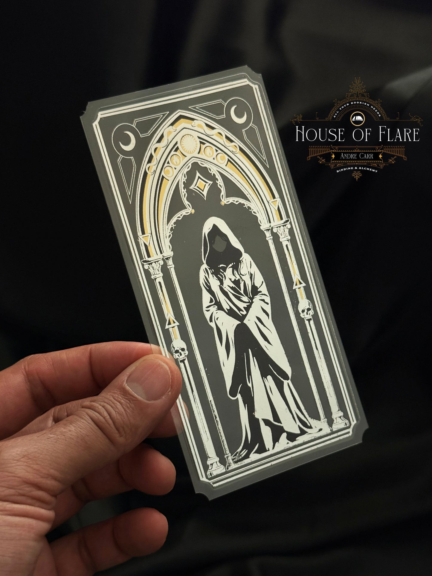 Alchemy | Distressed Transparent Bookmarks
