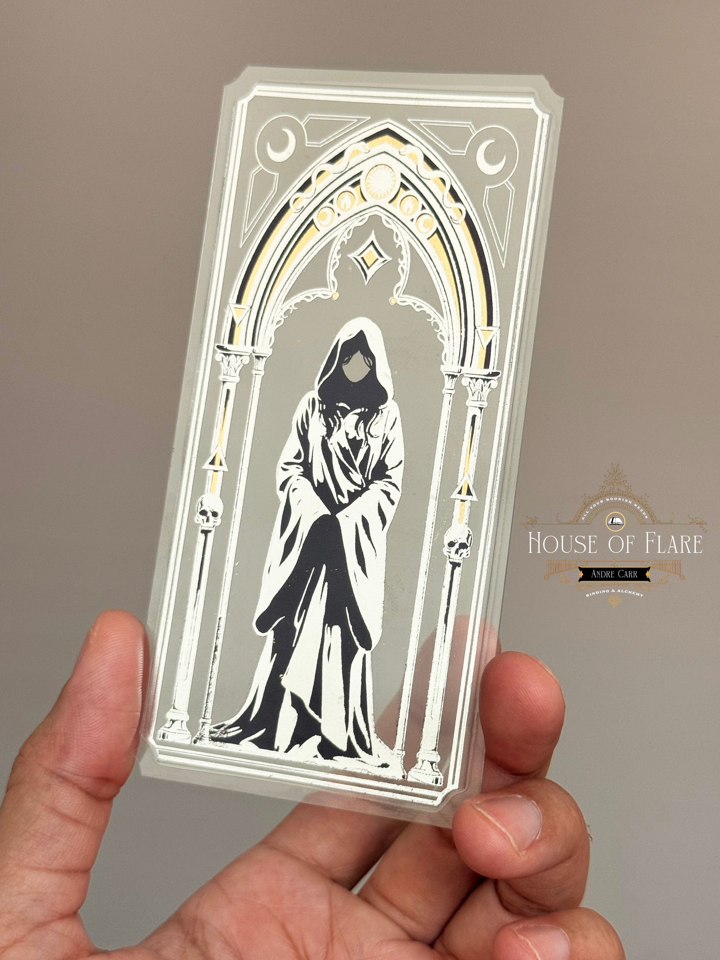 Alchemy | Distressed Transparent Bookmarks