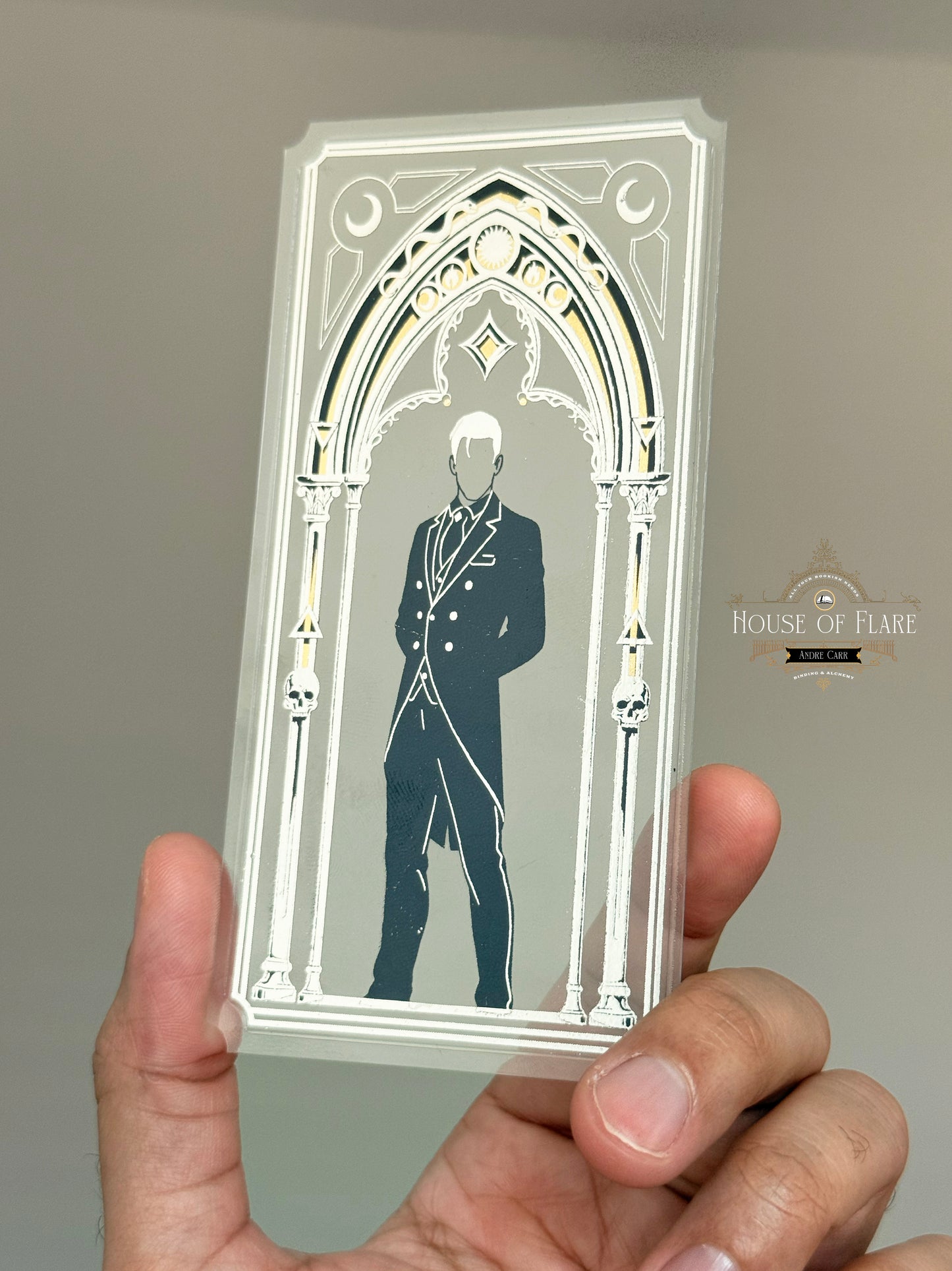 Alchemy | Distressed Transparent Bookmarks