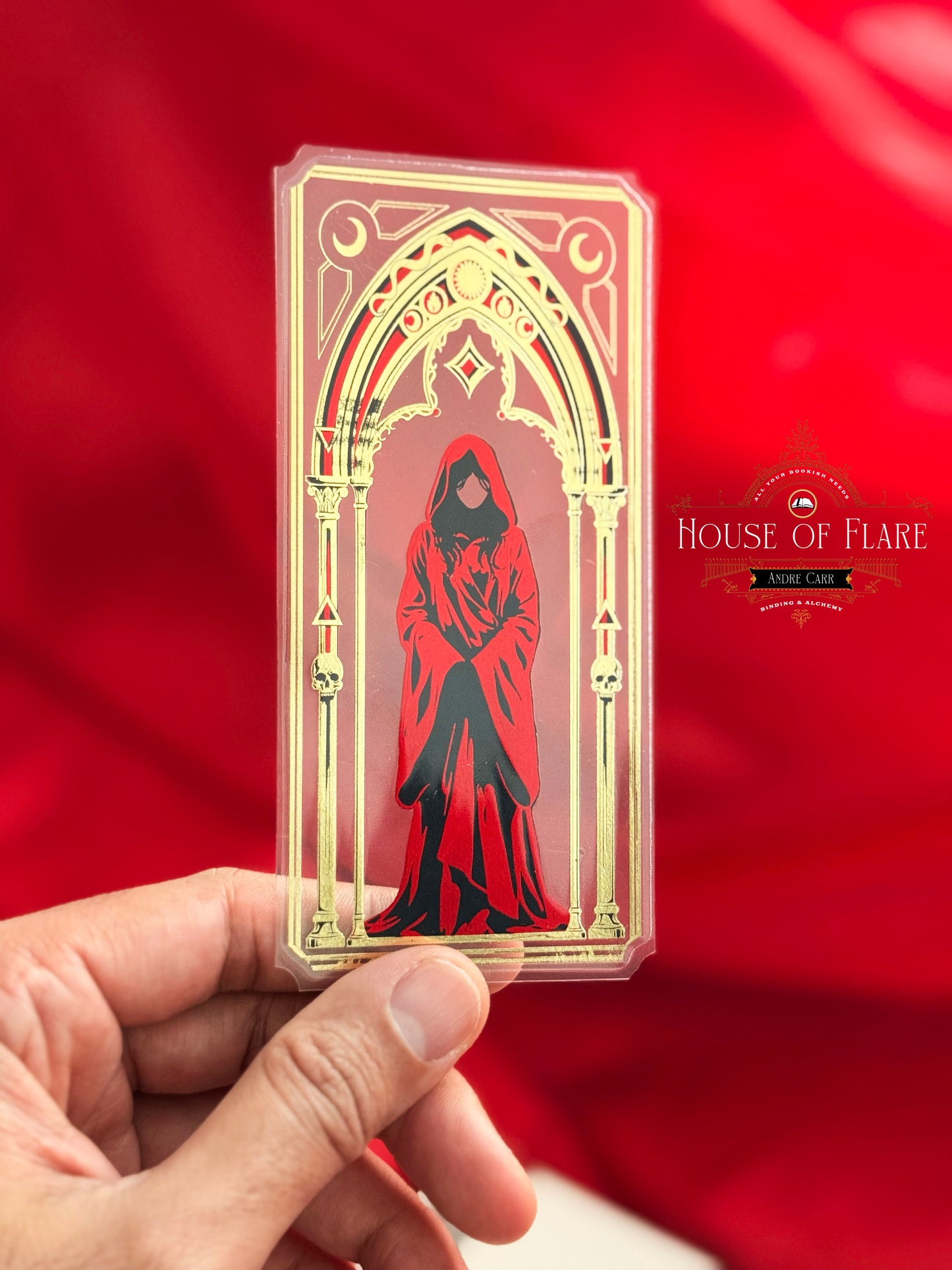 Alchemy | Distressed Transparent Bookmarks