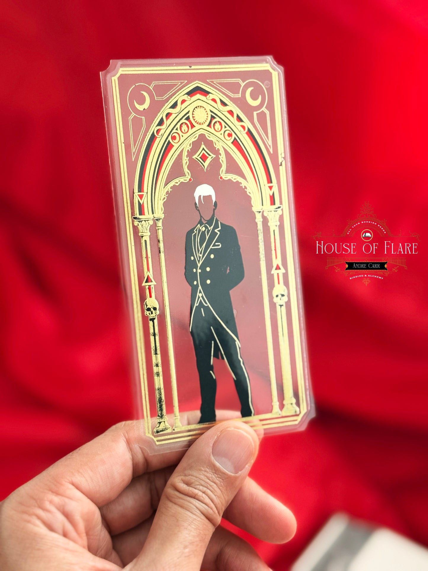 Alchemy | Distressed Transparent Bookmarks