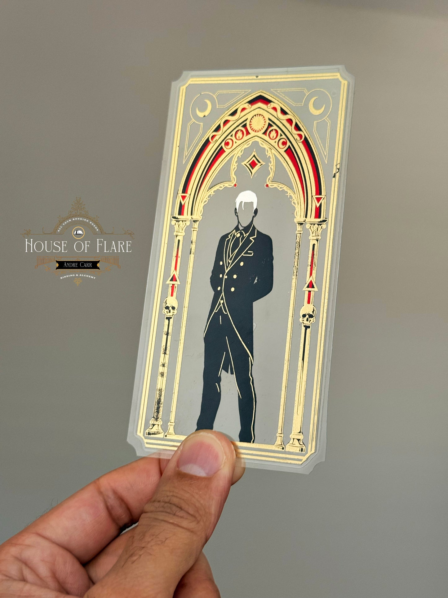 Alchemy | Distressed Transparent Bookmarks