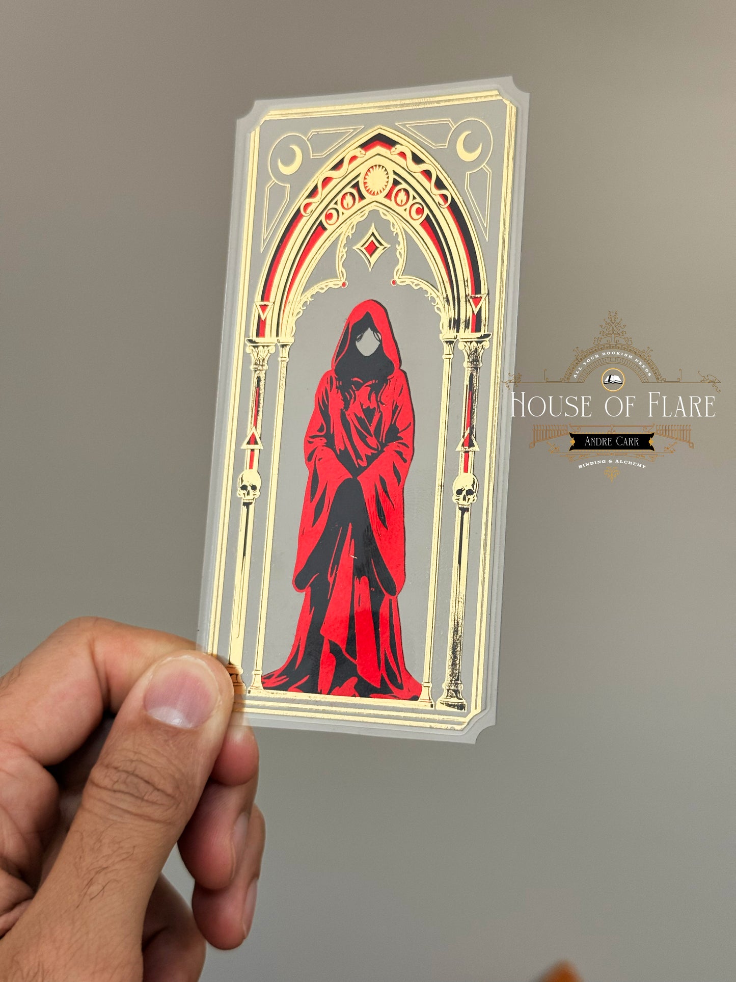 Alchemy | Distressed Transparent Bookmarks