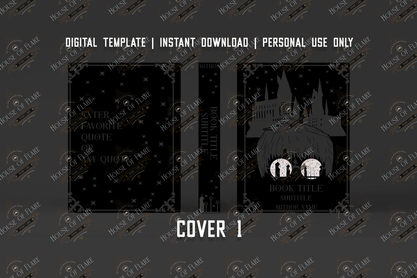 Midnight Wizard Arcana | DIGITAL TEMPLATES