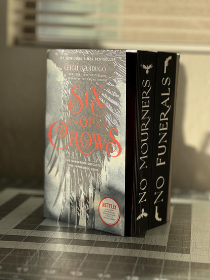 The Six of Crows Paperback Duology Sprayed Edges No Mourners No Funerals