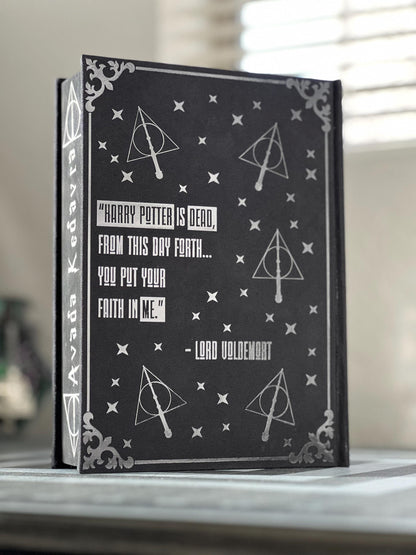 Harry Potter and the Deathly Hallows The Serious Black Edition Rebound Rebind