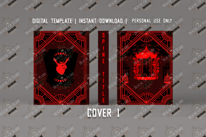 Maroon Circus | DIGITAL TEMPLATES