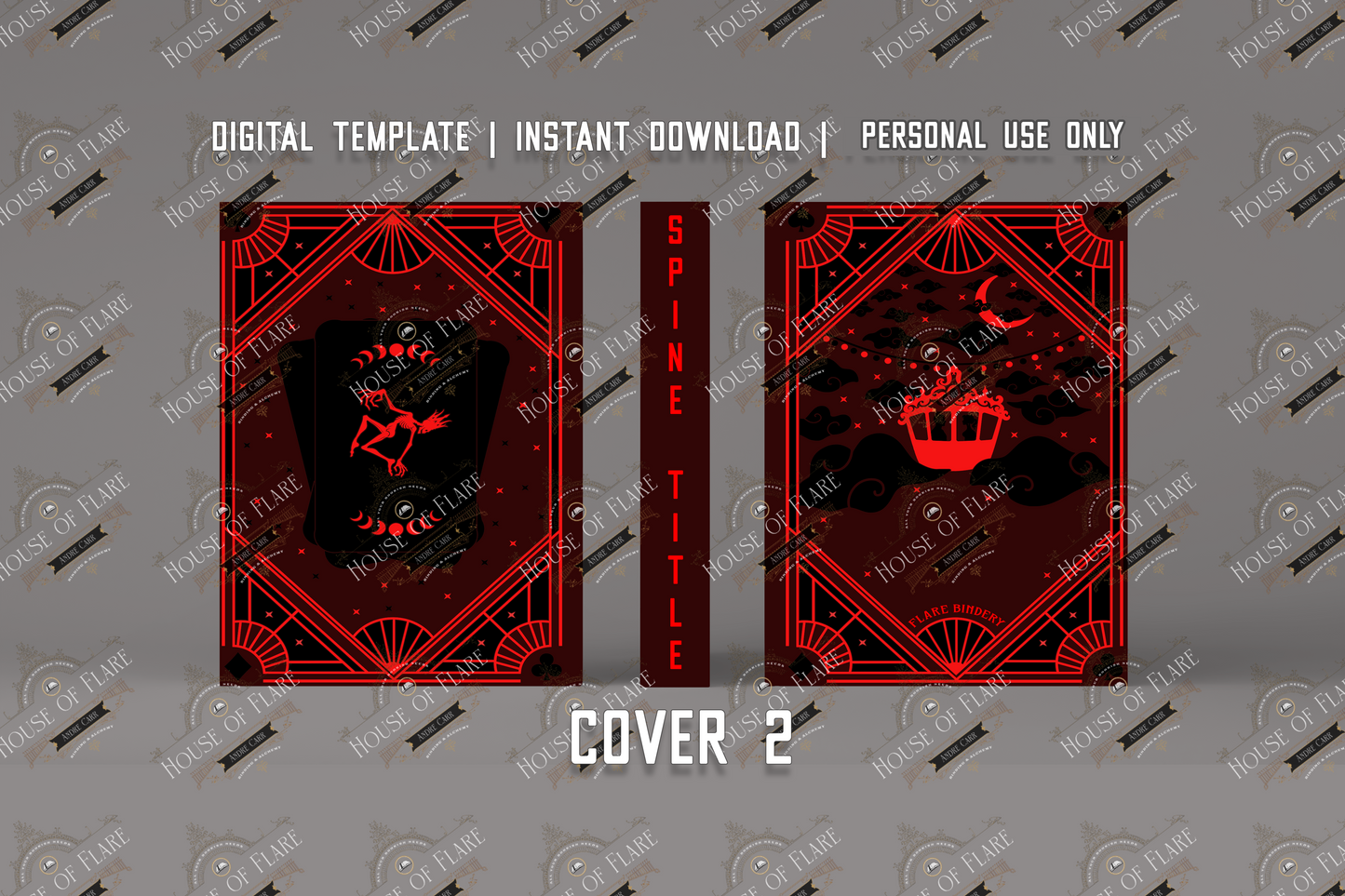 Maroon Circus | DIGITAL TEMPLATES