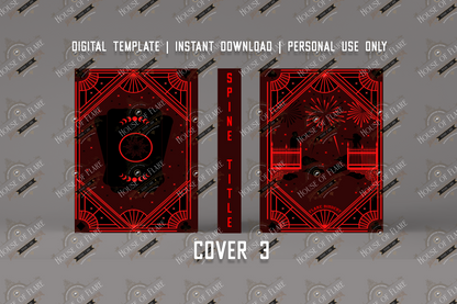 Maroon Circus | DIGITAL TEMPLATES