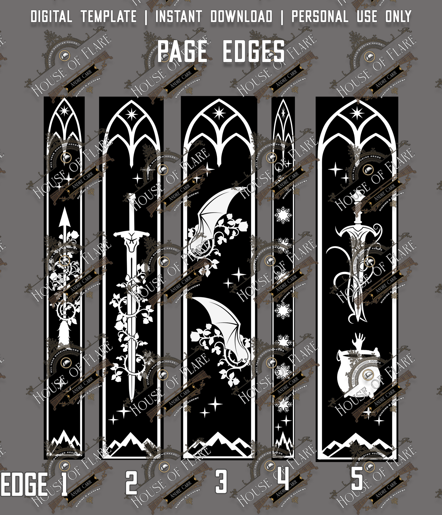 The Nightfall Realm | DIGITAL TEMPLATES